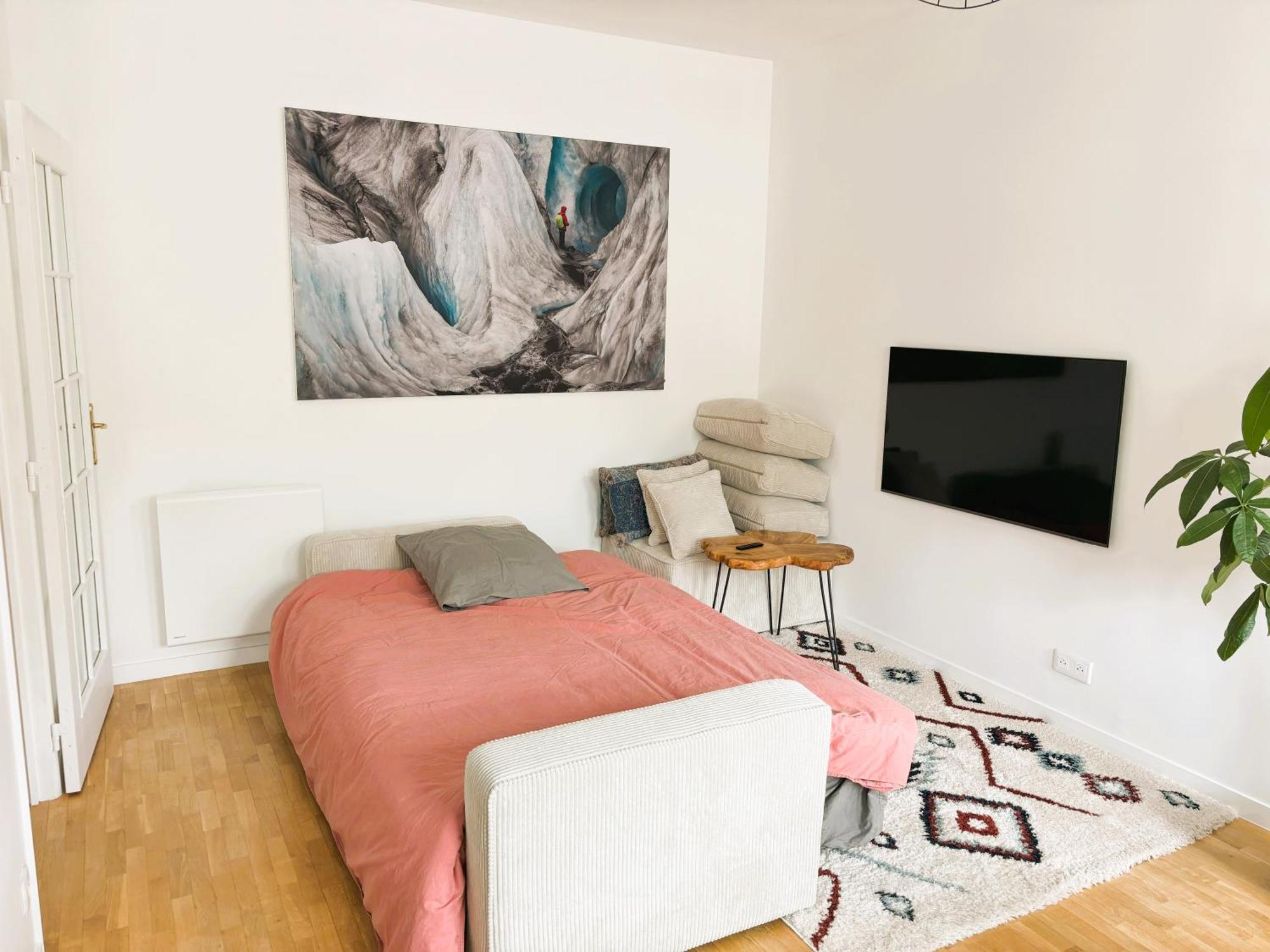 Le Boudoir - 2 Pieces Et Parking Apartment เลอเปลซีส์-โรแบงซง ภายนอก รูปภาพ